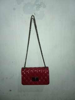 Sling Bag Jelly Red