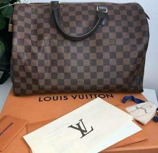 Louis Vuitton Speedy 35 damier ebene bag