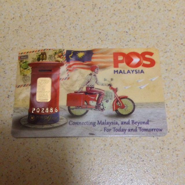 1g Gold Bar Pos Malaysia Antiques Vintage Collectibles On Carousell