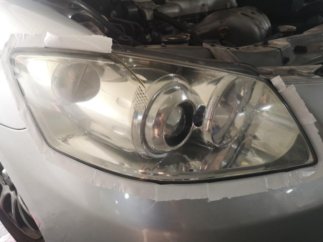 2007 Toyota Camry Headlight Restore Car Accessories Accessories On Carousell