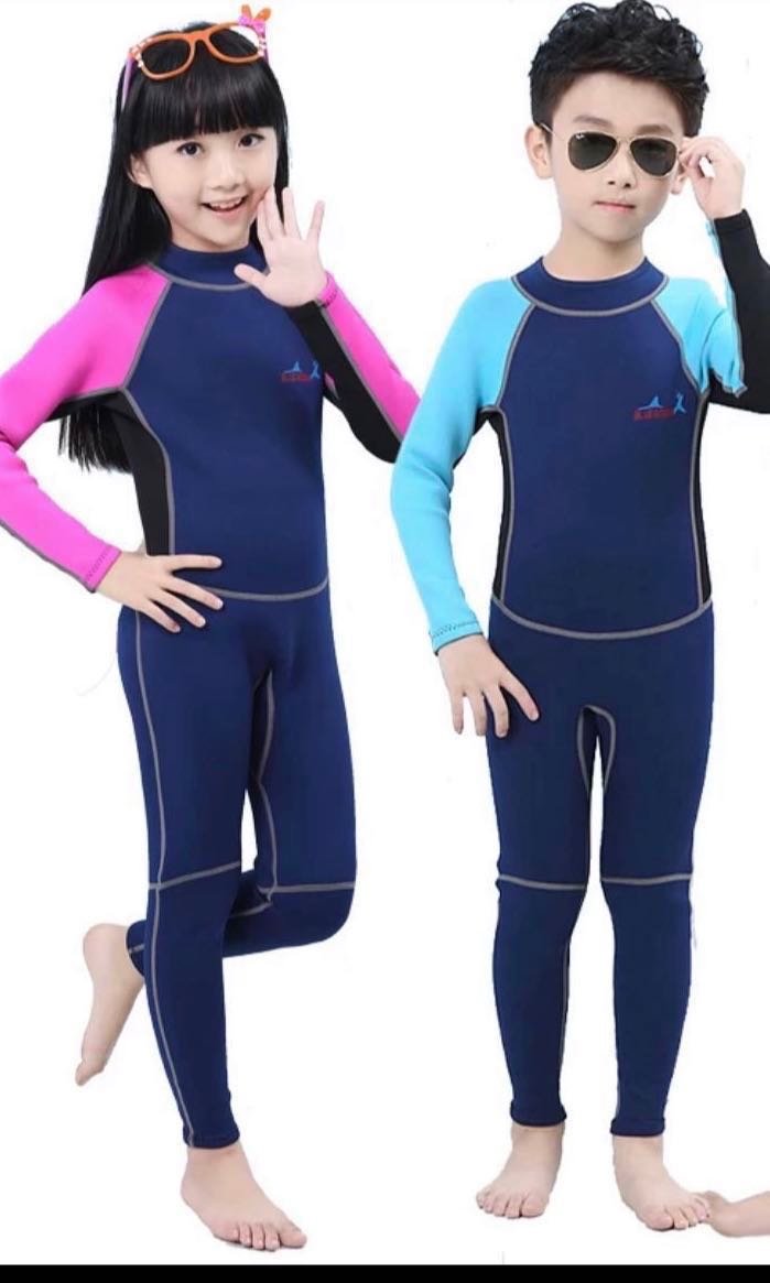 kids thermal swim top
