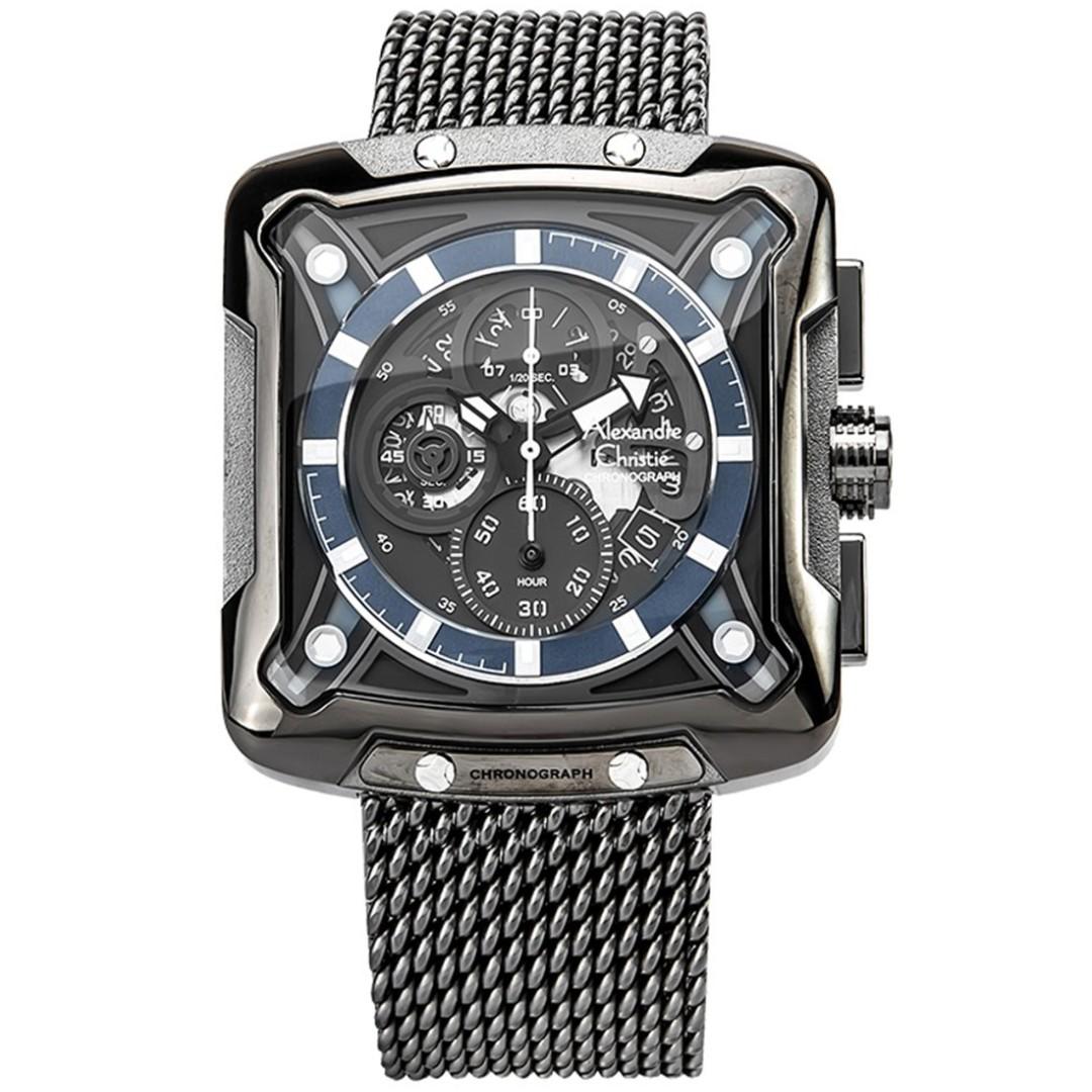 Alexandre christie steel chronograph cheap