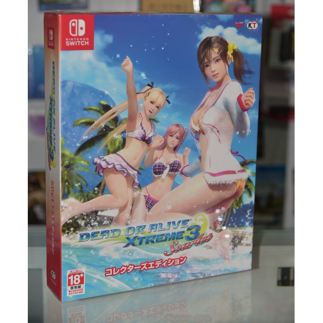 全新NS Switch Dead or Alive Xtreme 3: Scarlet Collector's Editon 