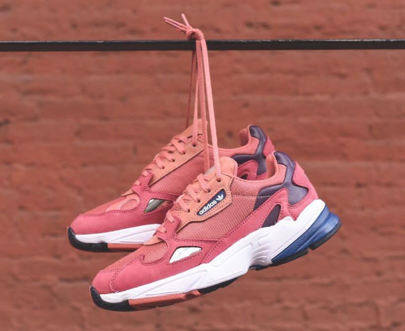Adidas falcon raw shop pink dark blue