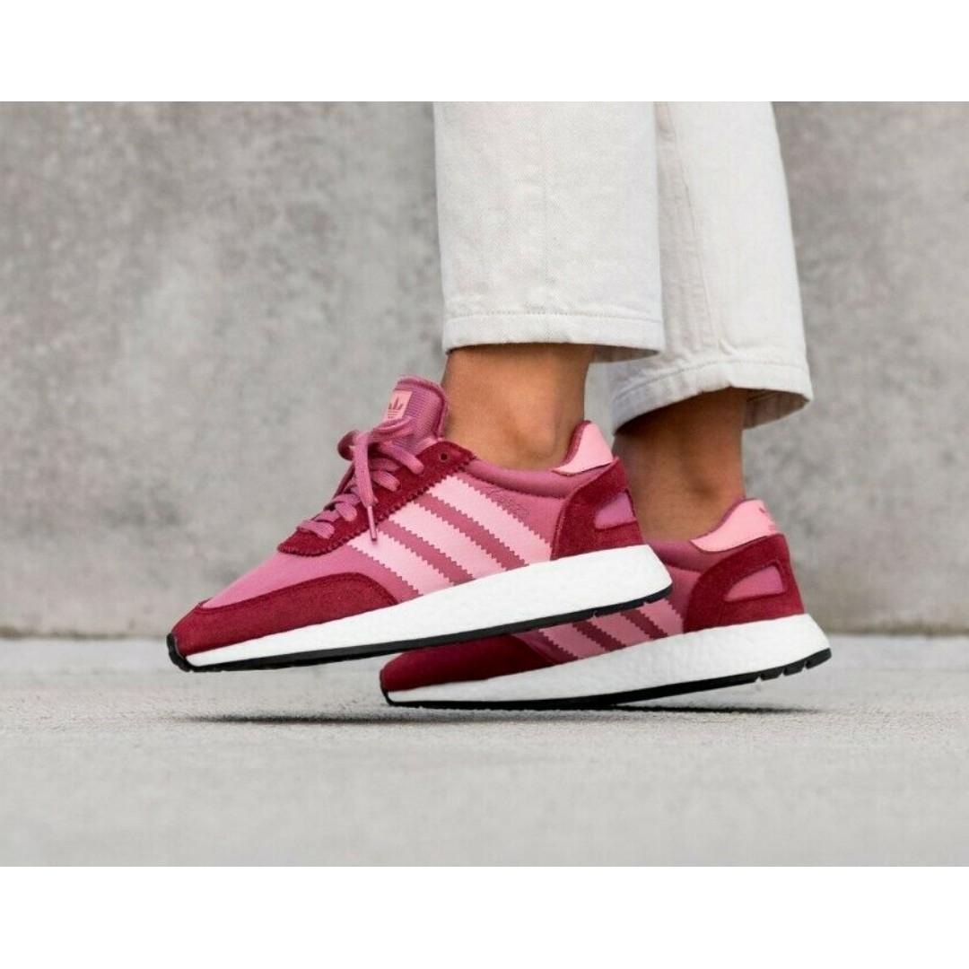 Adidas I5923 Women S Pink Maroon Women S Fashion Shoes On Carousell