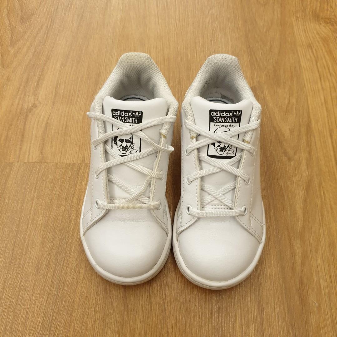 all white stan smith kids