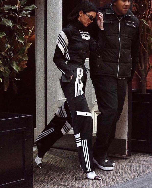 deconstructed adidas track pants