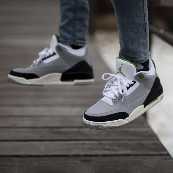 retro 3 chlorophyll