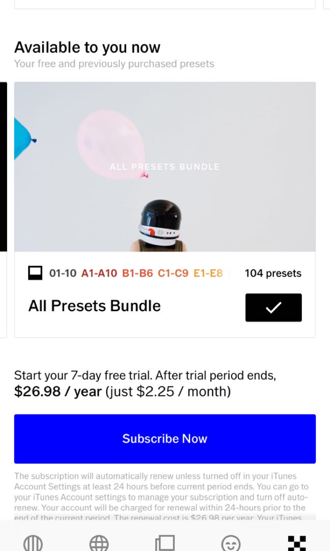 Vsco itunes discount