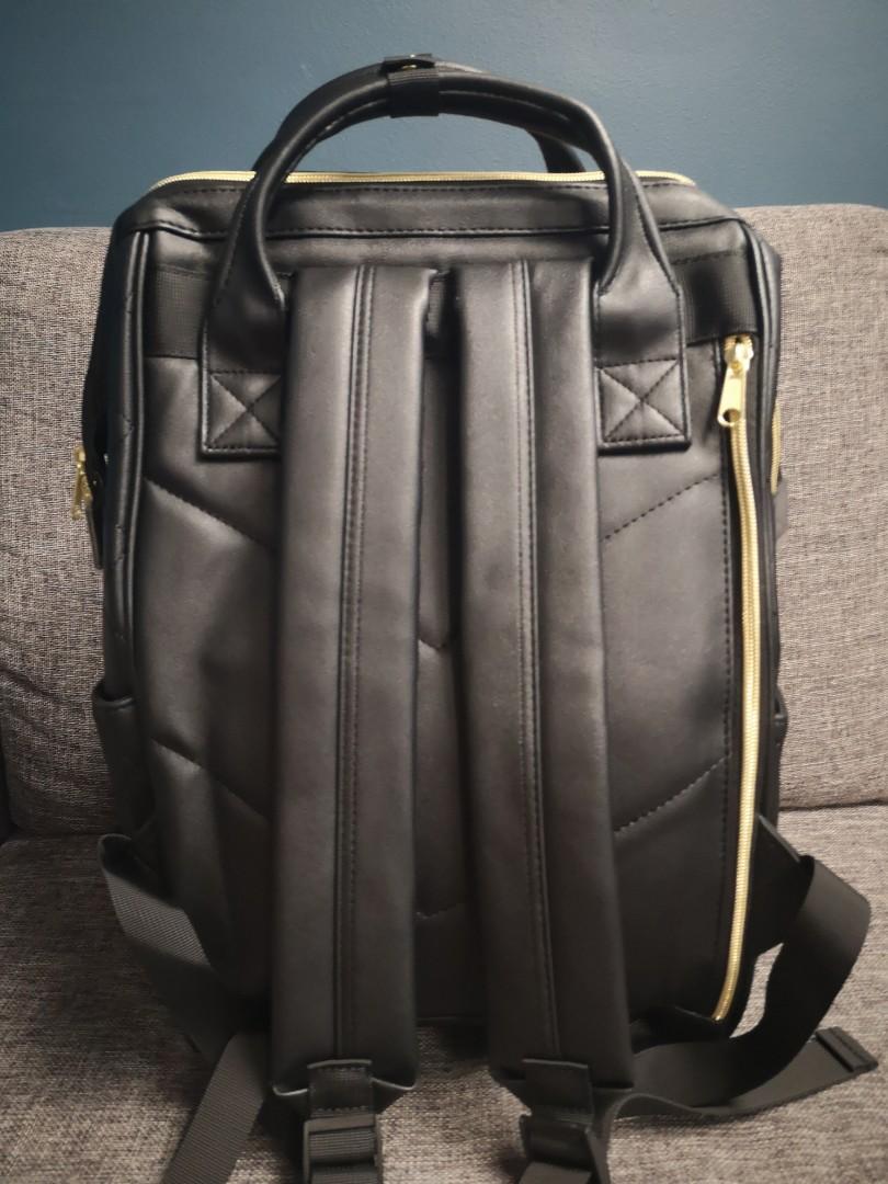 Anello Quilted Leather Backpack, Women's Fashion, Bags & Wallets