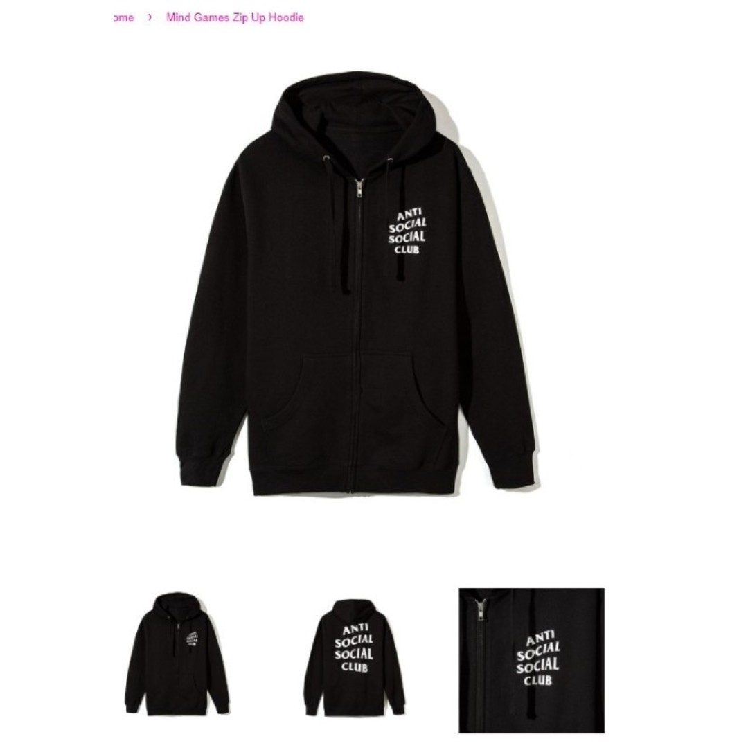 Mind games zip up hoodie sale