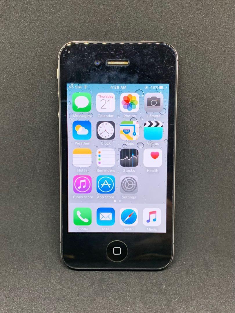 Apple Iphone 4s 8gb Black Mobile Phones Tablets Iphone Others On Carousell