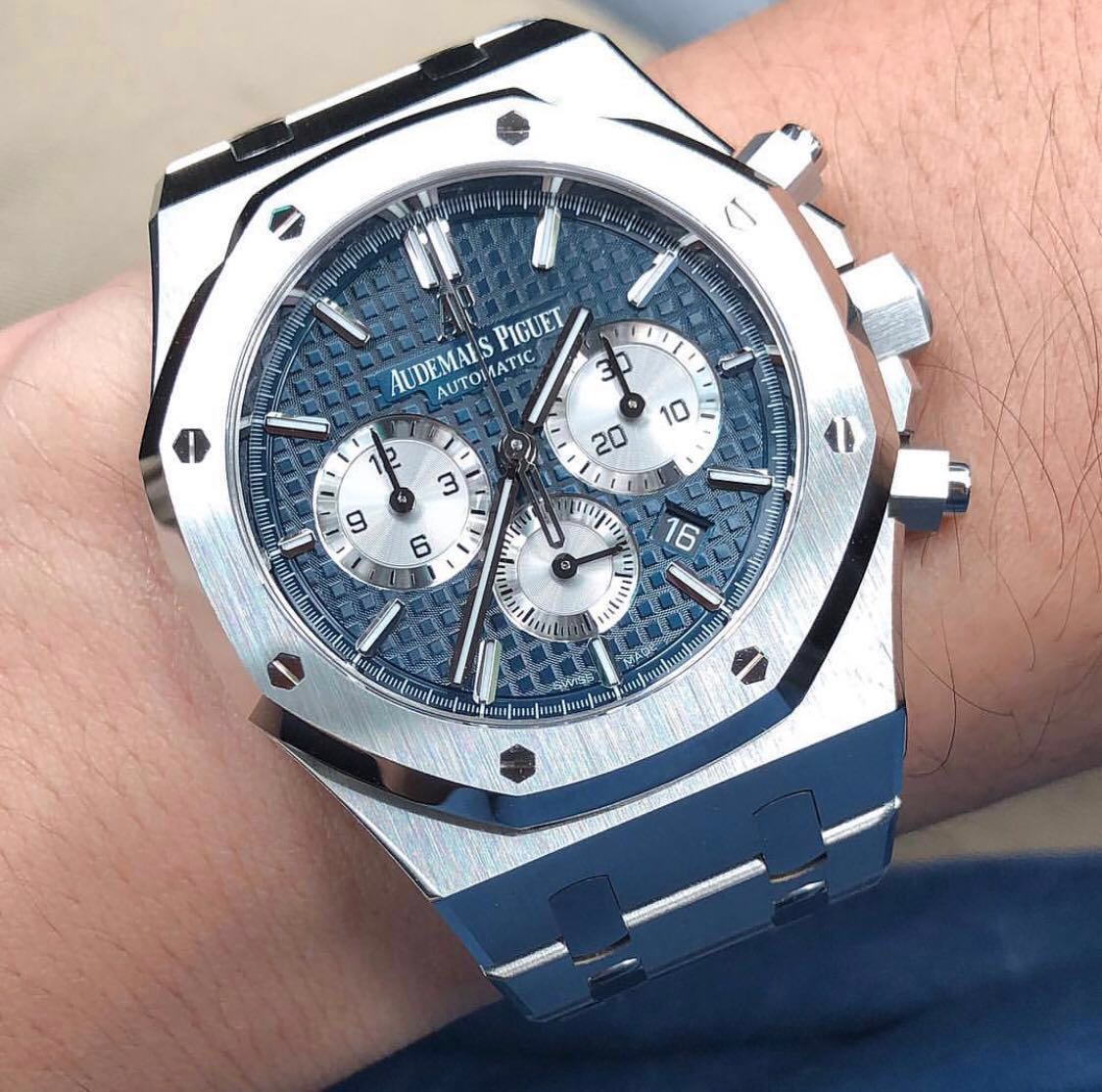 Ap chrono discount blue dial