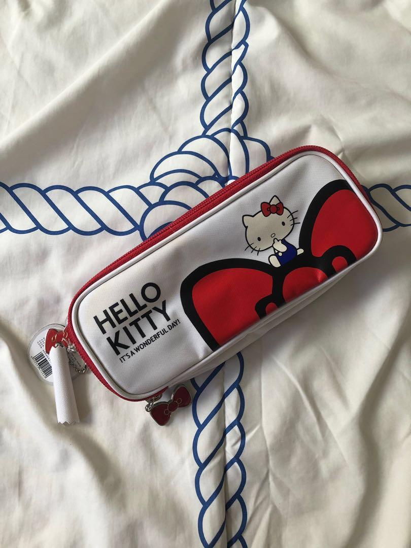 Authentic Hello Kitty pencil case, Hobbies & Toys, Stationery & Craft ...