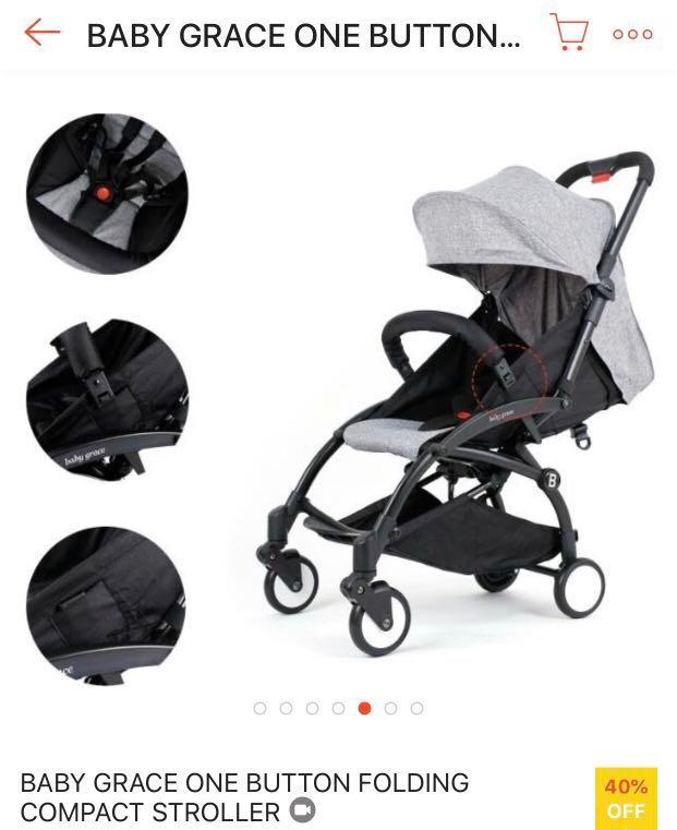 Baby grace hot sale ultra lightweight stroller
