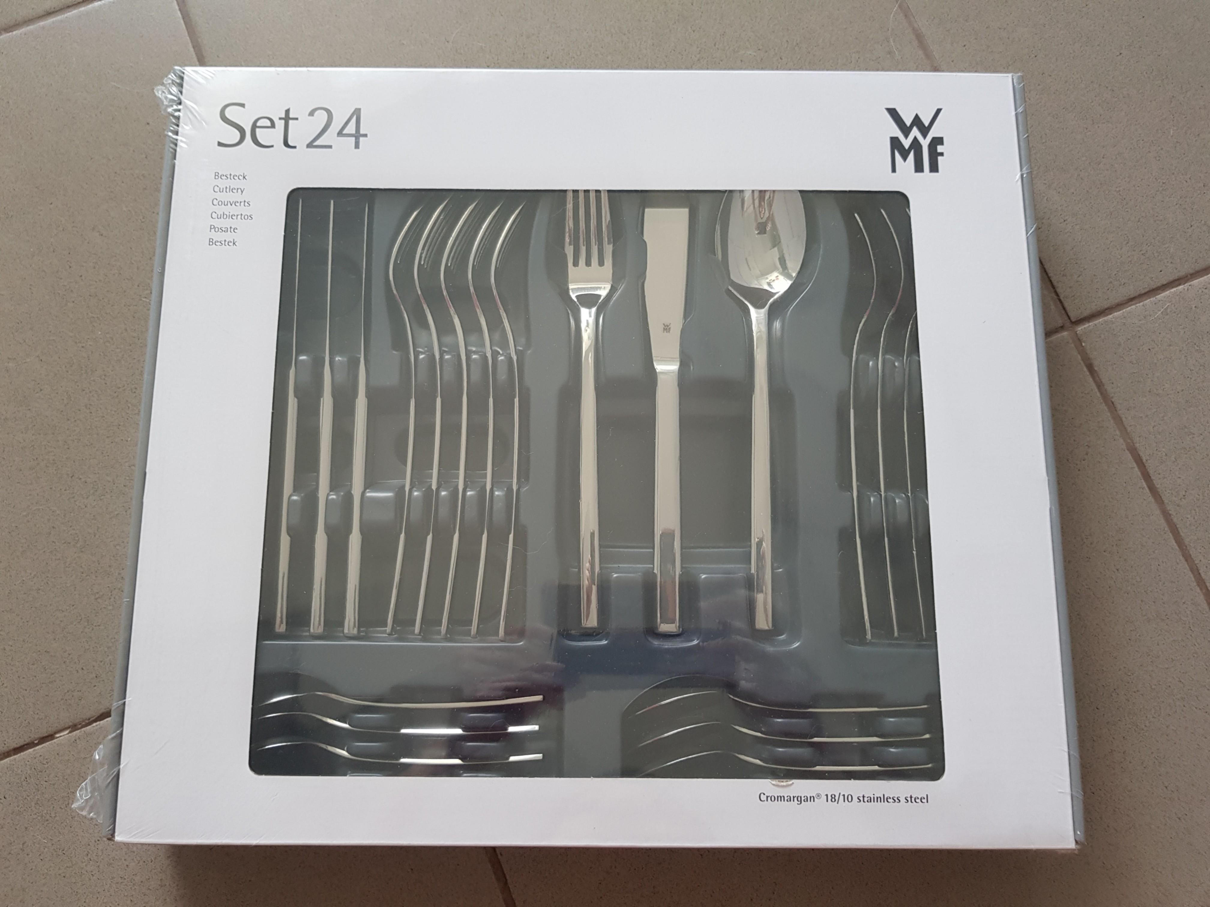 WMF Miami Cutlery Set Polished 18/10 Stainless Steel 60-teilig