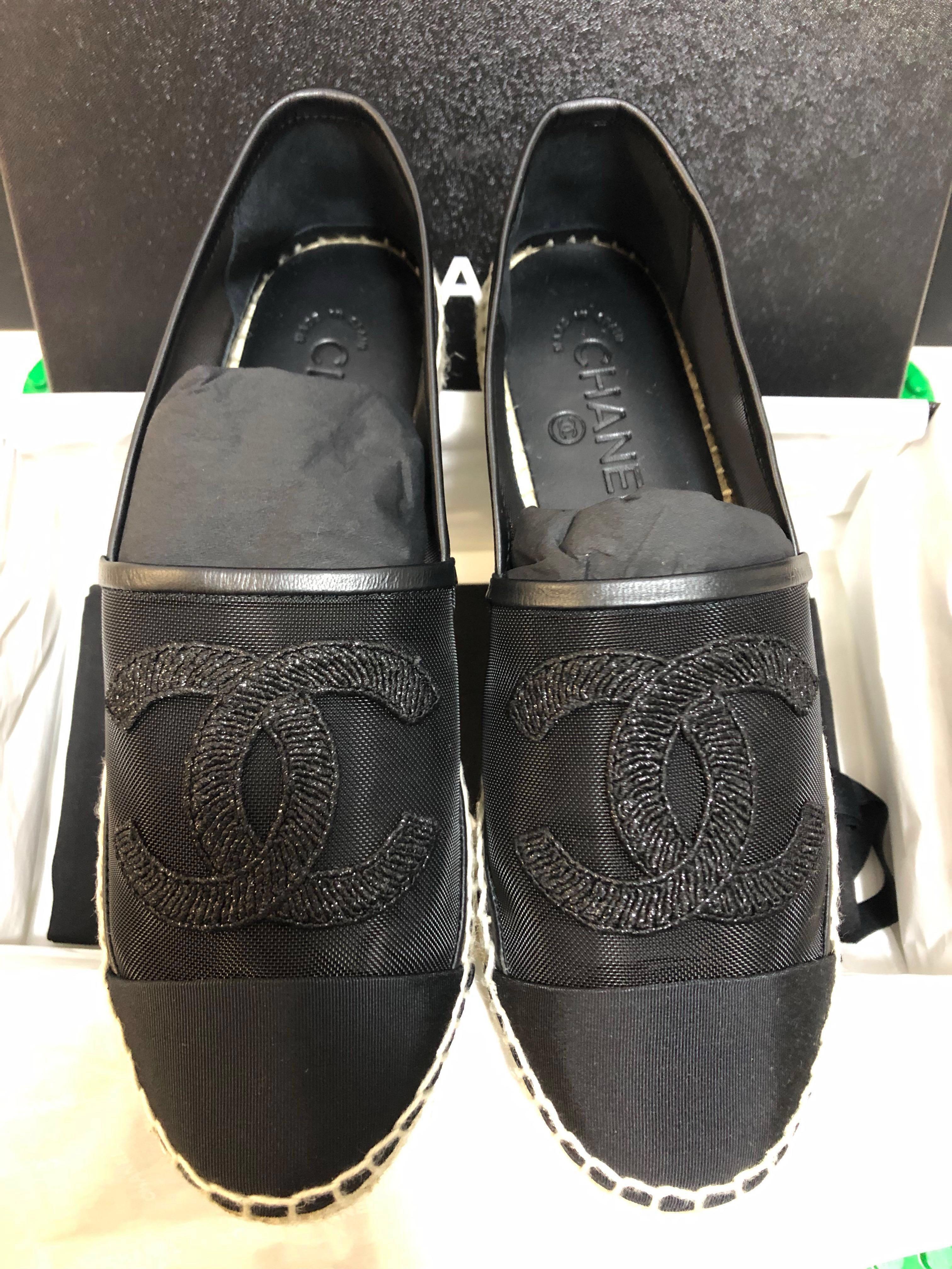 Chanel mesh espadrilles sales 2019