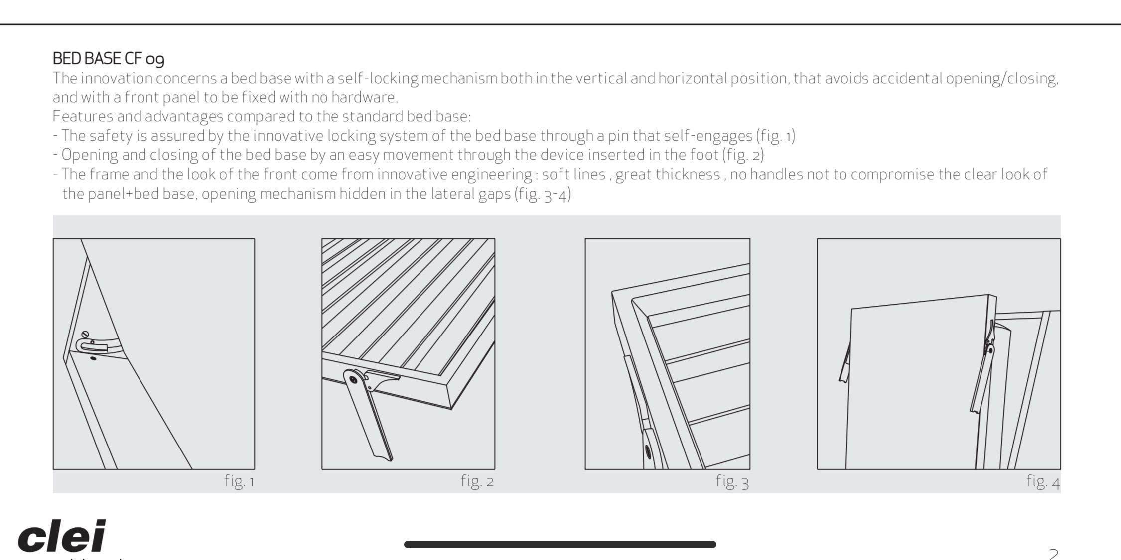 Clei Wall/Murphy Bed, Furniture & Home Living, Furniture, Other Home