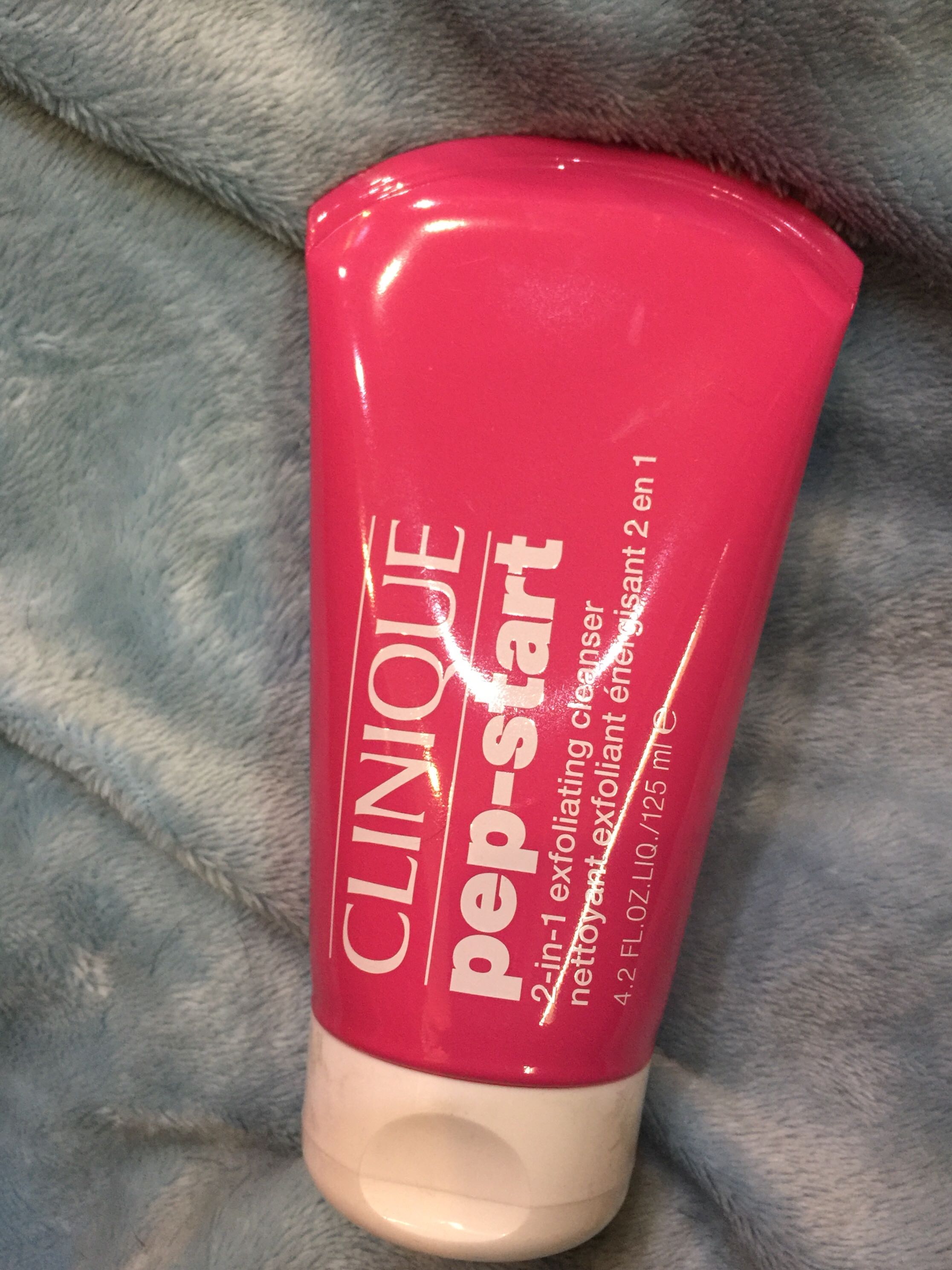 clinique pep start face wash