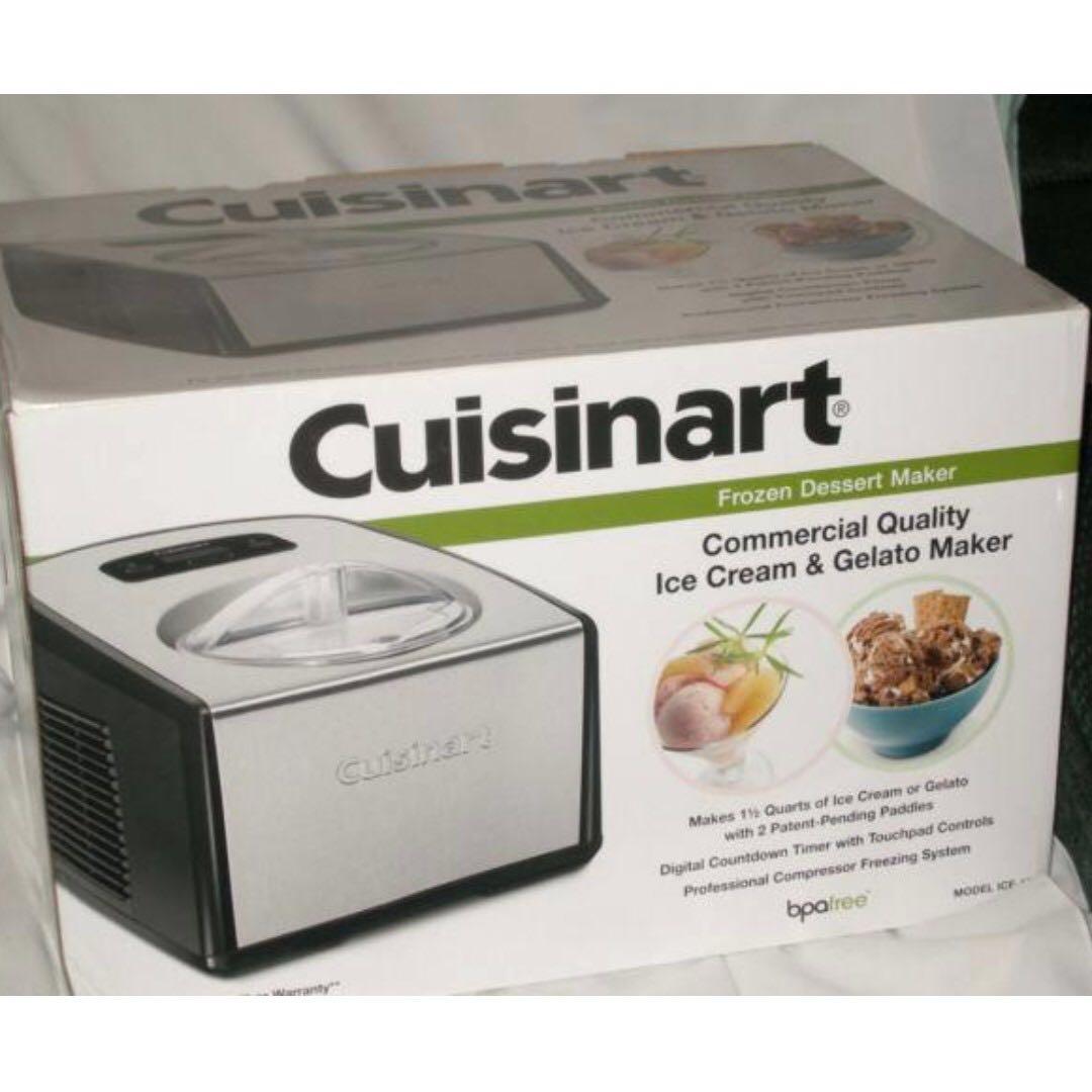 How a Simple Cuisinart Ice Cream Maker Became Amazingly Professional Quality
