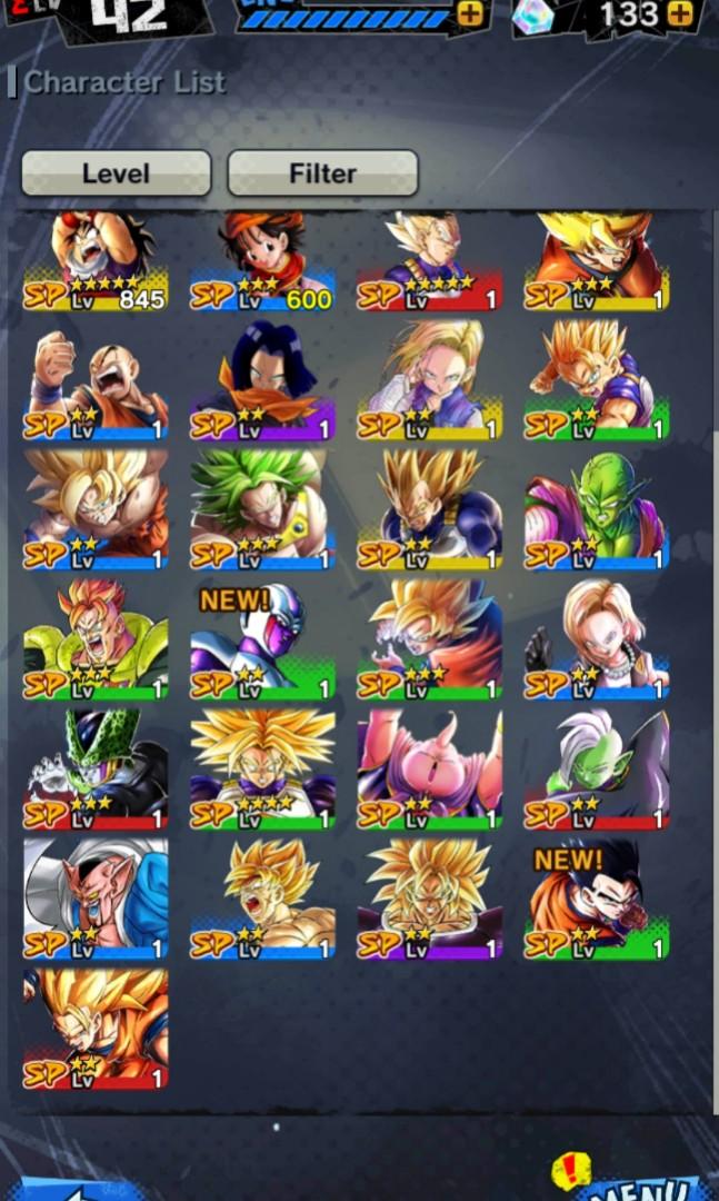 Dragon Ball Legends Account Toys Games Video Gaming Video