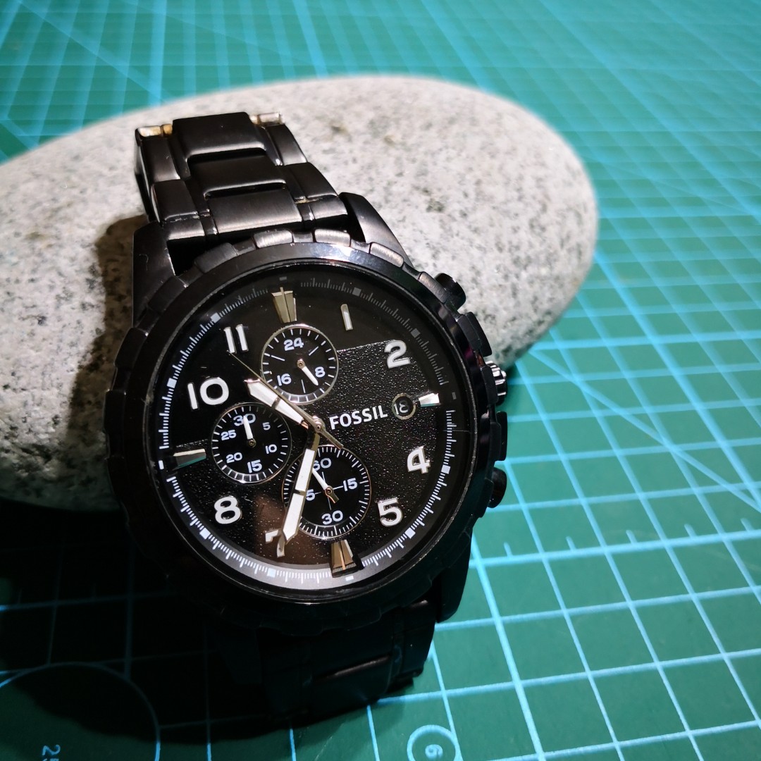 Dean chronograph on sale stainless steel watch