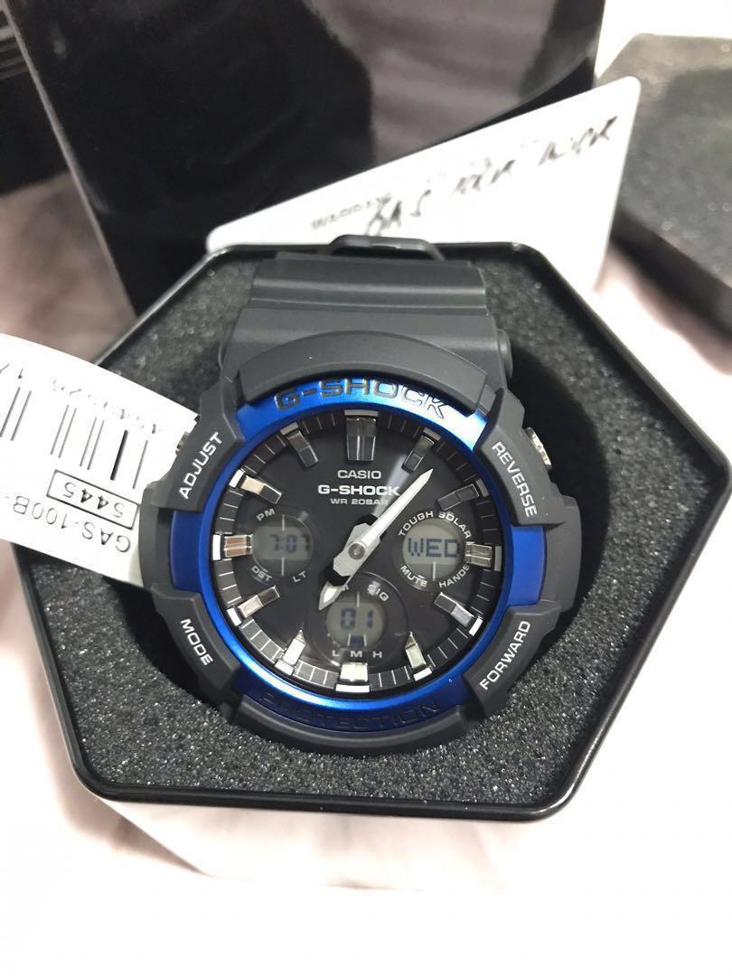 g shock gas 100b 1a2dr