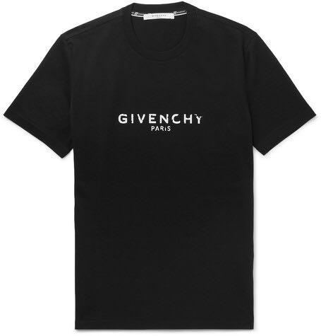 Givenchy blurred shop t shirt