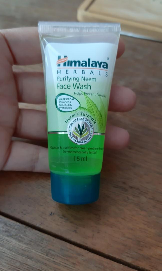 himalaya purifying neem face wash 15ml