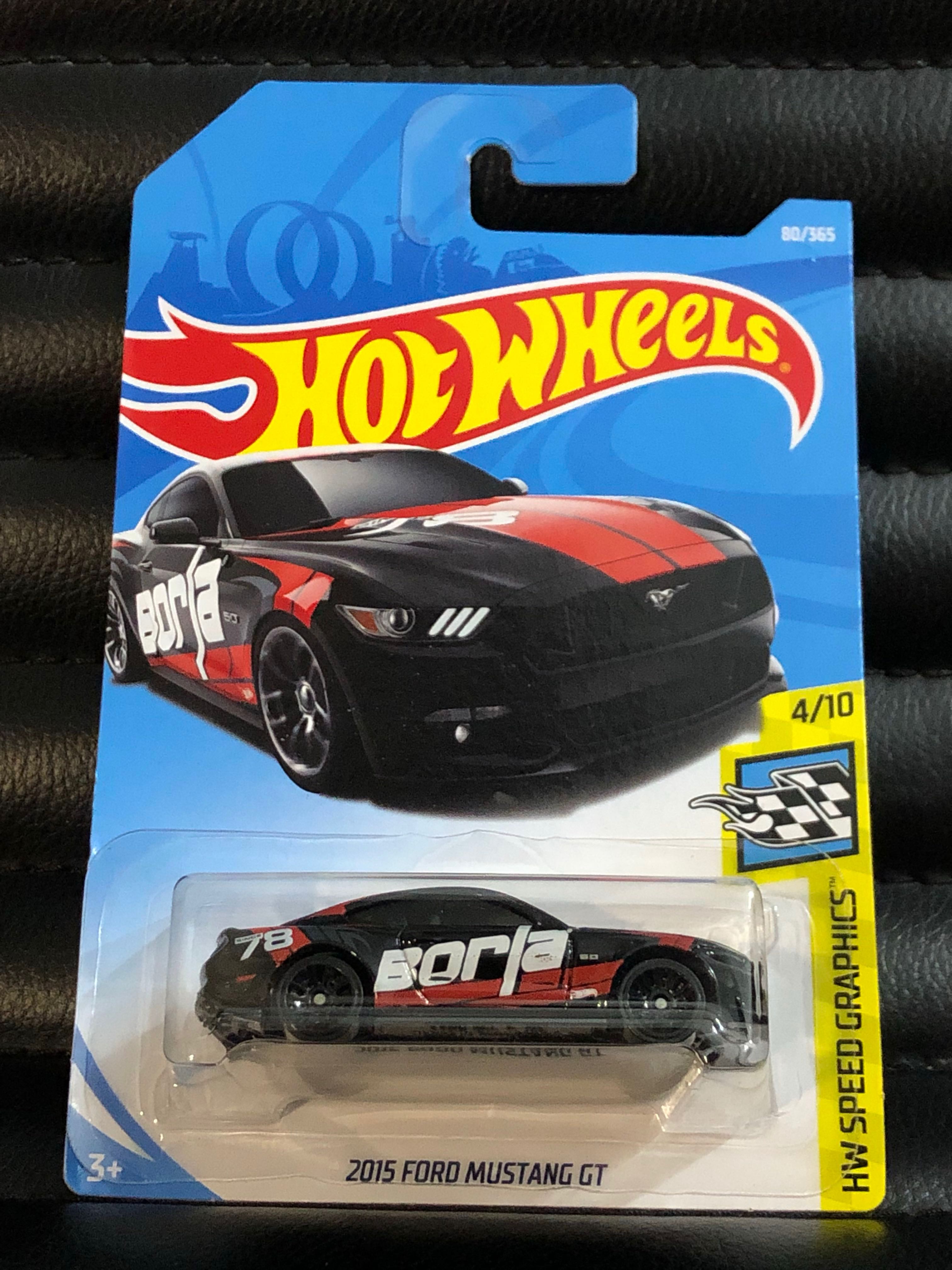 Clearance Hot Wheels Ford Mustang GT in Black Borla Hobbies Toys Toys Games on Carousell