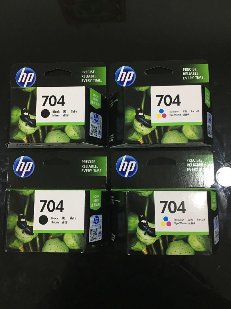 hp printer ink 704