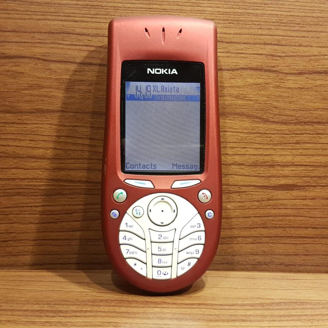 hp handphone nokia 3660 symbian super mulus imei tembus original not 3650 atau 6600 or 6300 or 9210