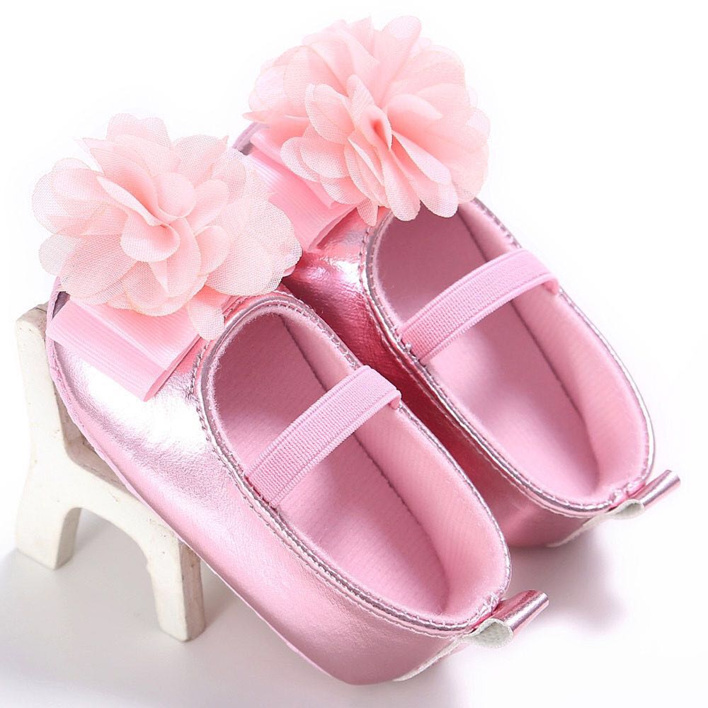 infant pink shoes