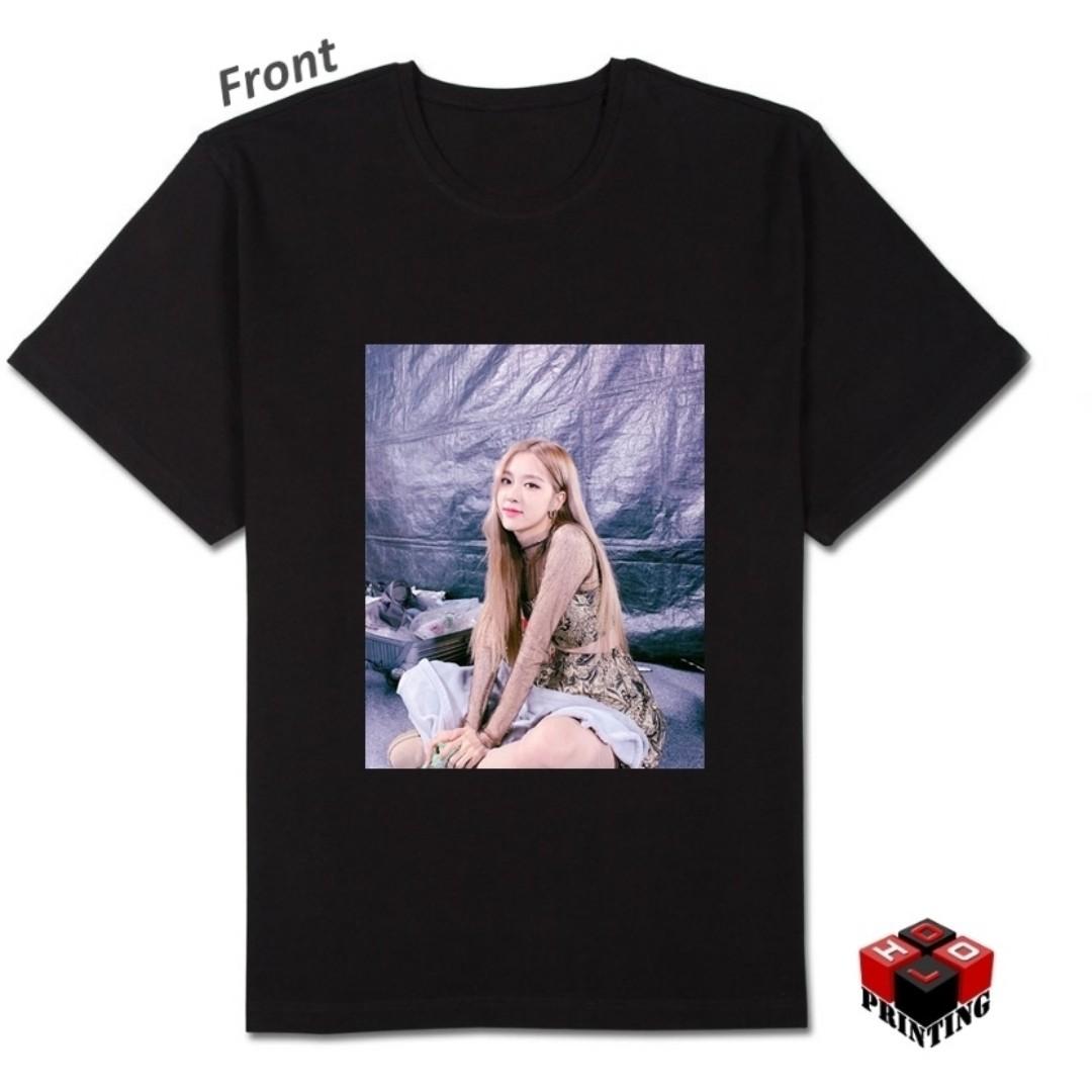 Blackpink rose shirt clearance