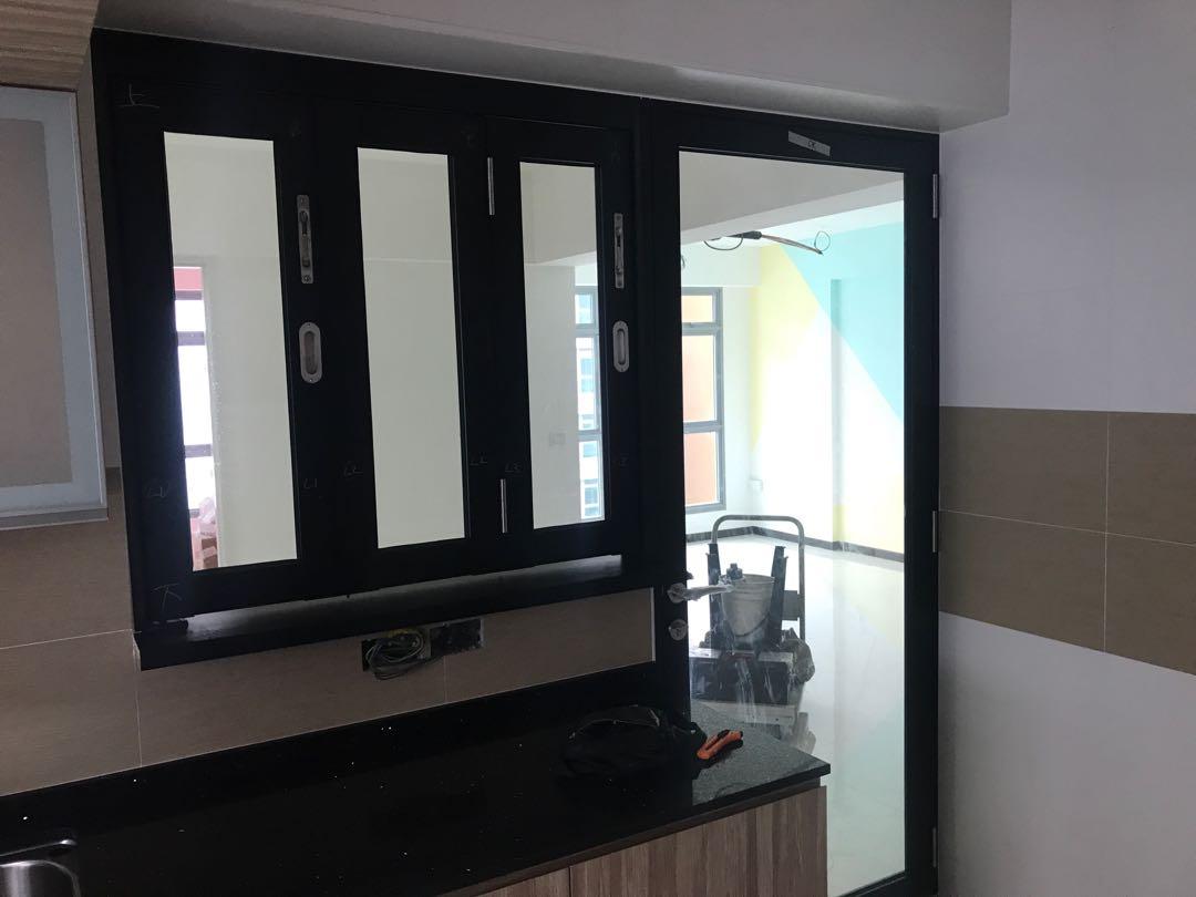 Kitchen Entrance Aluminium Big Material Bi Fold Doors And Swing