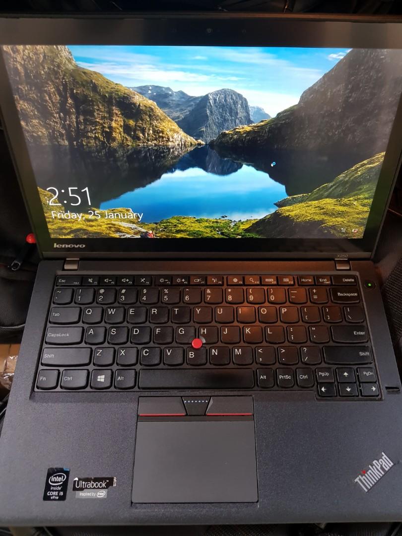 Lenovo Thinkpad X250 Touchscreen Electronics Computers Laptops On Carousell