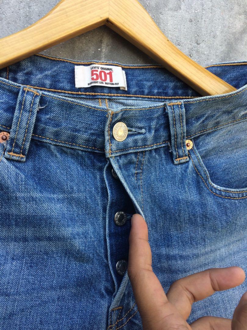 💎Levi's 501 Button 3245💎, Fesyen Pria 