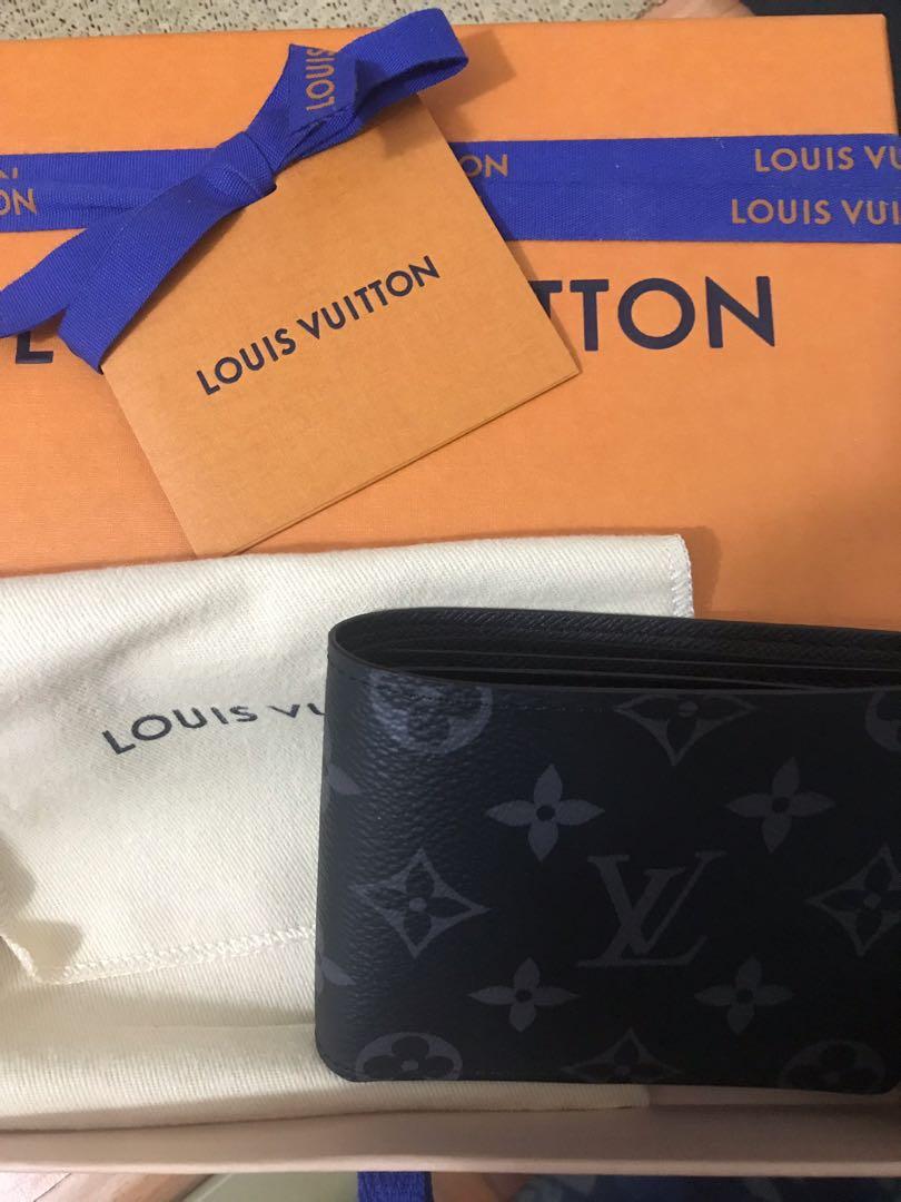 Louis Vuitton 2018 Monogram Titanium Wallet Trunk Slim - Silver Wallets,  Accessories - LOU221150