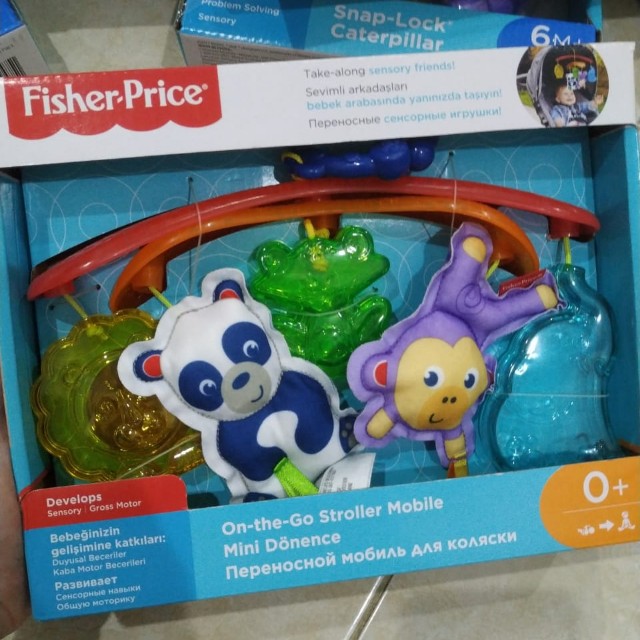 Mainan Gantung Stroller Fisher Price Bayi Anak Mainan Baby Walker Di Carousell