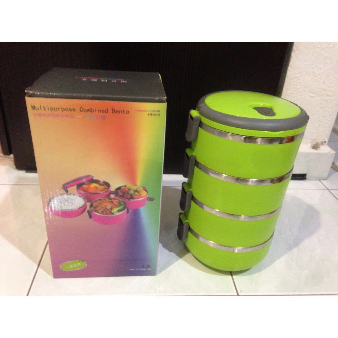 Multipurpose Tiffin / Bento Carrier (Penang Only), Furniture & Home