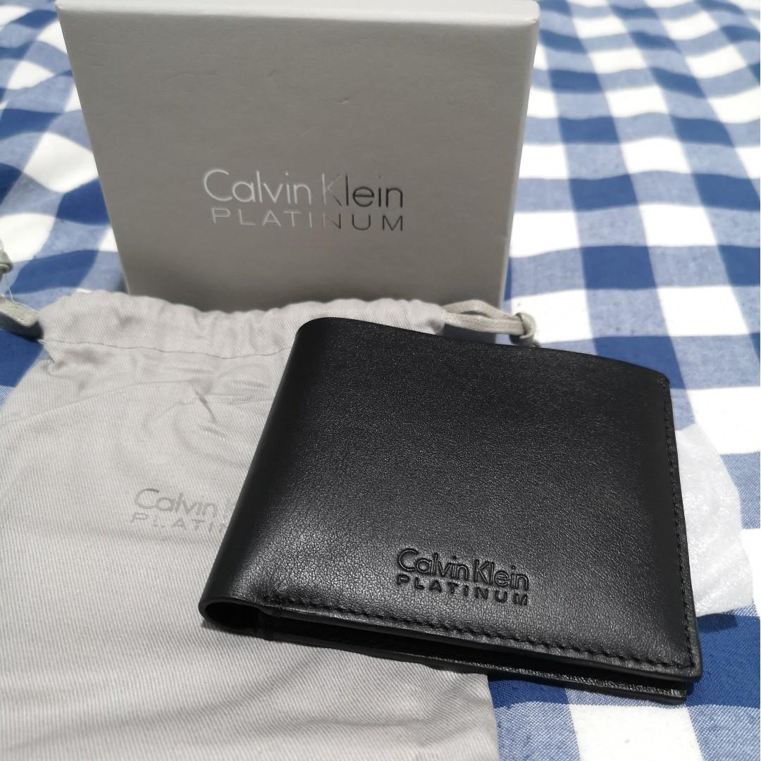 Calvin klein platinum wallet clearance