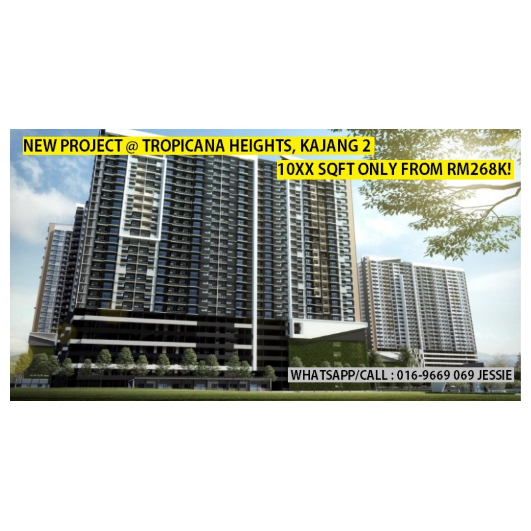 New Project At Kajang 2 Tropicana Heights Near Bandar Baru Bangi Ukm Mrt Ktm Kajang Property For Sale On Carousell