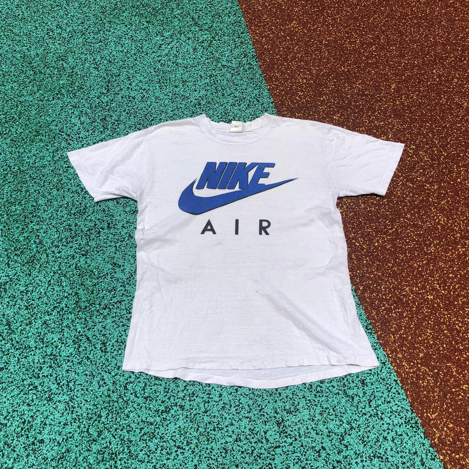 blue nike air t shirt