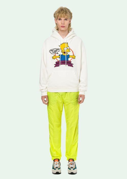 off white simpsons hoodie