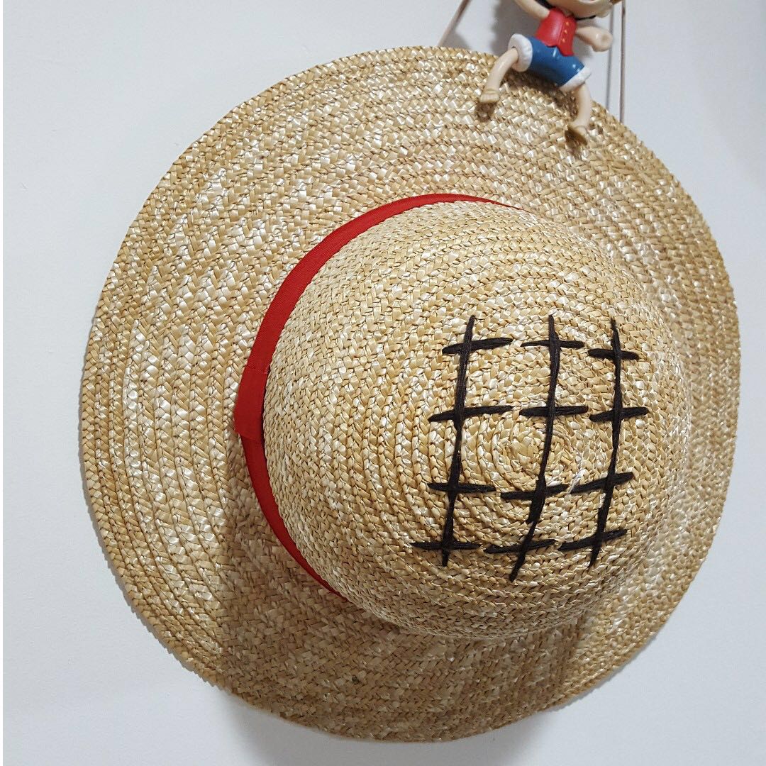 One Piece Luffy Straw Hat Universal Studios Japan 18 Limited Usj Mugiwara Men S Fashion Accessories Caps Hats On Carousell