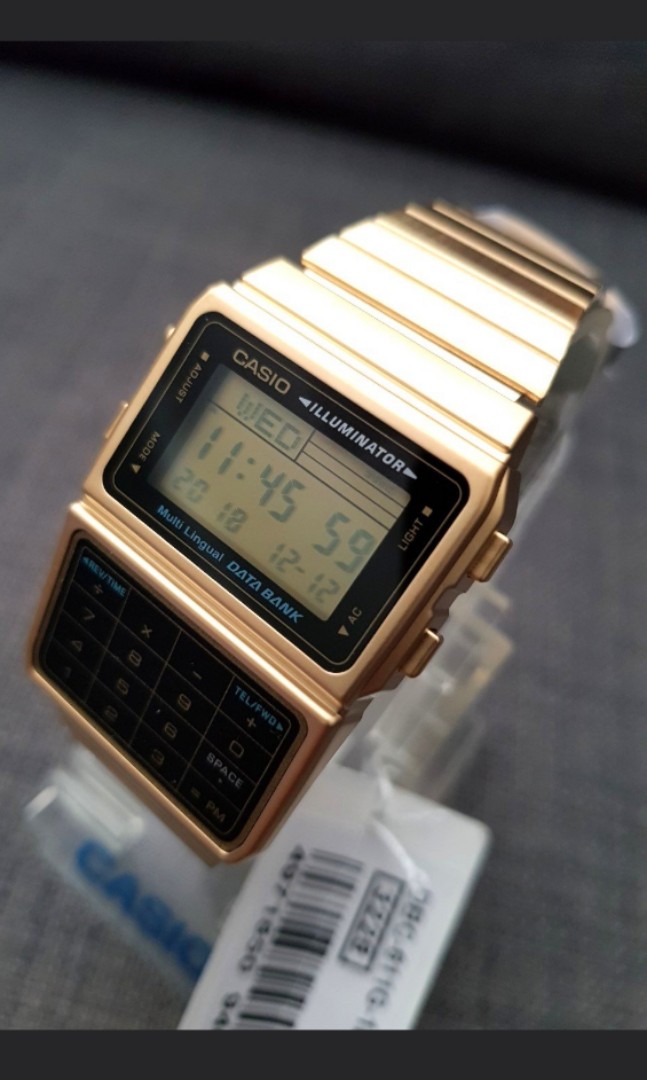 casio dbc gold