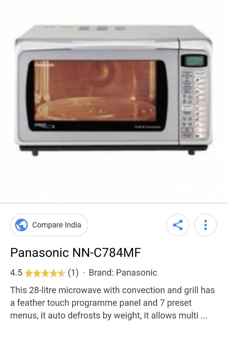 Panasonic Microwave Oven Nn C784f Home Appliances Kitchenware On Carousell
