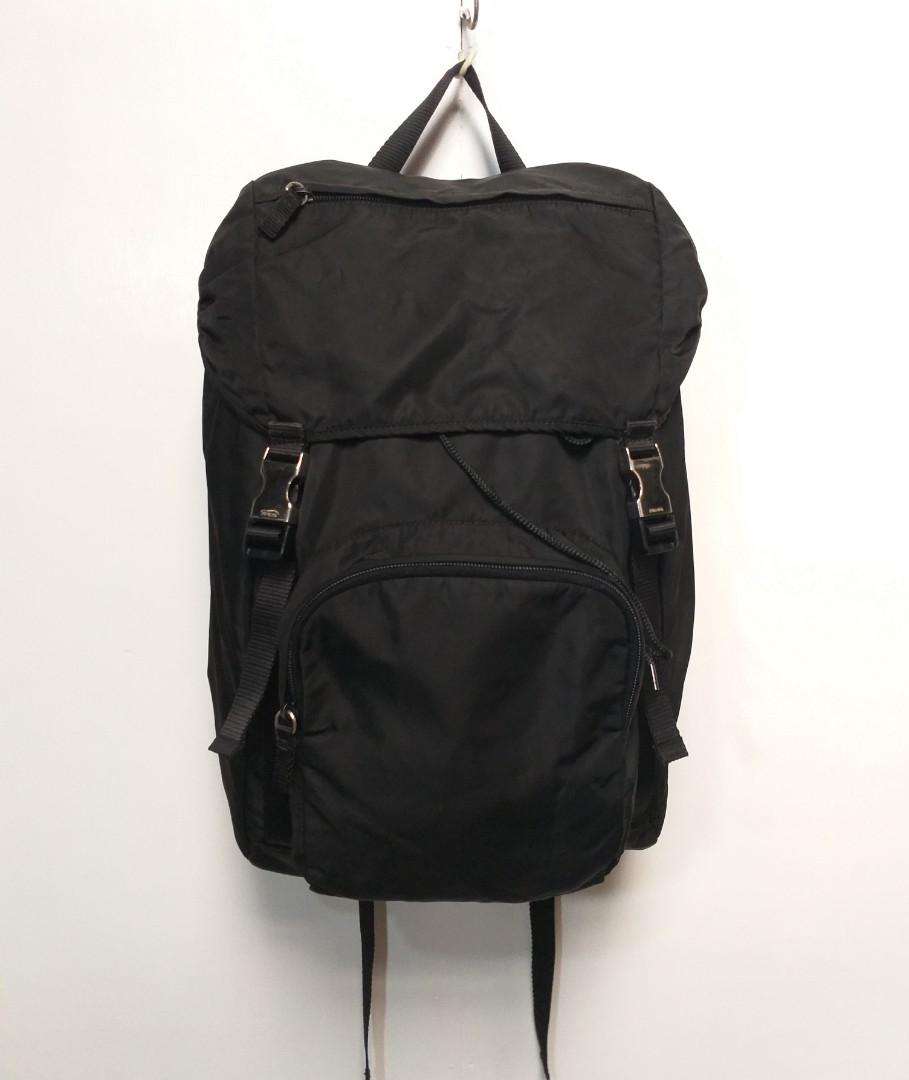 double buckle backpack