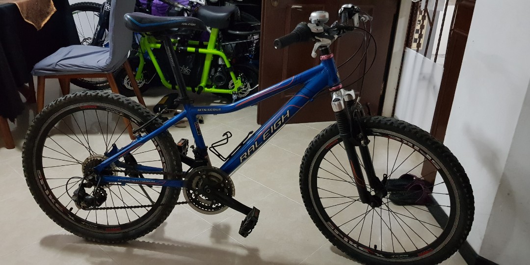 raleigh 24 mountain bike