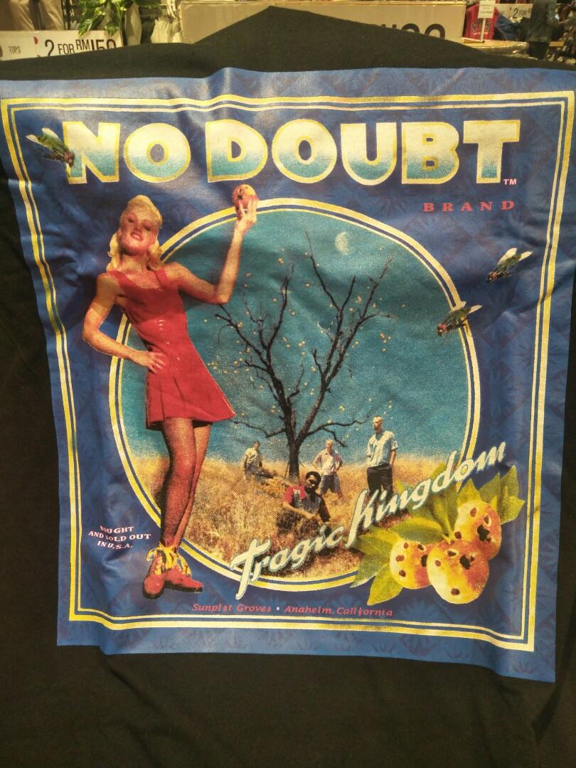 Get Wallpaper Rare No Doubt Merchandise Rock Band Men S Fashion Clothes Tops For Android